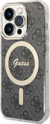 Immagine prodotto di Guess IML 4G MagSafe Back Cover per iPhone 15 Pro Nero