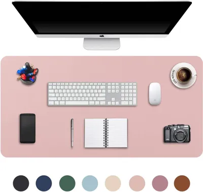 Produktbild von Große erweiterte Mauspad XXL, Kunstleder, 90 x 43 cm, wasserdicht, rutschfest, für Büro und Gaming