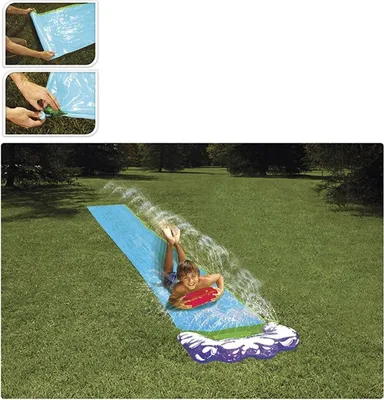 Image de Tapis Glisse Eau Basics Amusement Aquatique Estival Géant - Basics