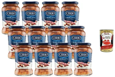 Produktbild von Cirio Italian Gourmet 12x Italian Gourmet Fagioli Borlotti italienische Bohnen im