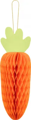 Image de Figurine en nid d'abeille Carotte 20cm