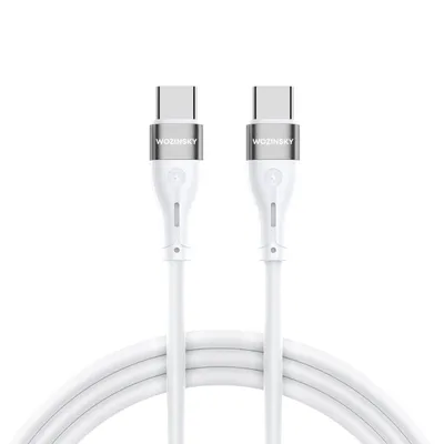 Produktbild von Wozinsky 5907769308802, 2 m, USB C, USB C, USB 2.0, Weiß