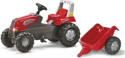 Immagine prodotto di Rolly Toys Rolly Kid-X Trattore da passeggio con strattone - rosso