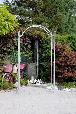 Obrázek produktu pro Oblouk růže Düsseldorf B 1,40 m Pozinkovaná pergola Kovový oblouk růže Sloup růže