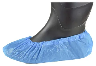 CPE Schuhüberzieher, blau,41 x 15 cm, 100 St. Beutel