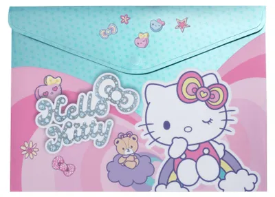 Obrázok produktu pre Obálka na dokumenty A4 PP Hello Kitty ružová vzor 2 – PATIO
