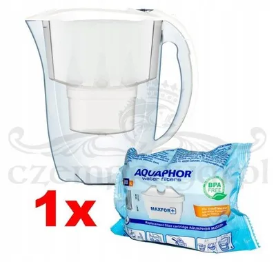 Produktbild von Aquaphor Amethyst weiß Filterkanne 2,8 L + 1 Filtereinheit