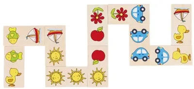 Zdjęcie produktu dla GoKi gra domino Dominiques Dominoes