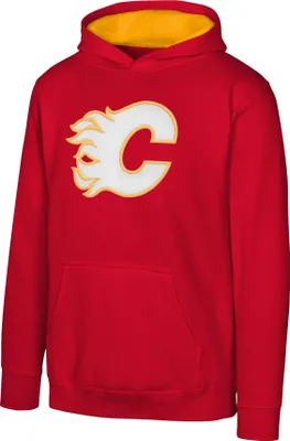 Zdjęcie produktu dla Bluza dziecięca Calgary Flames NHL Prime Po Flc Hood -Home Rozmiar: Dziecięcy L (11–12 lat)