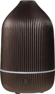 Produktbild von Luftbefeuchter Diffusor Aromatherapie Feuchtigkeitsspender mit LED für Zuhause, Büro Braun