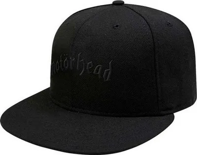 Motorhead - "Logo & Warpig" Snapback čiapka pre mužov/ženy Uni RO7420 (One Size) (Black)