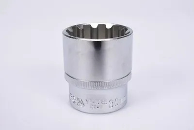 Zdjęcie produktu dla Yato YT-1480, Pojedynczy artykuł, Klucz nasadowy, Stal chromowo-wanadowa, 1/2", Chrom, 42 mm