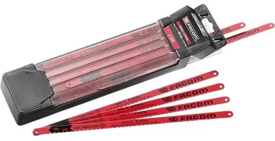 Zdjęcie produktu dla Zestaw brzeszczotów Facom Super HSS 666, 3 szt., do plastiku i drewna