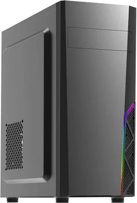 Produktbild von Zalman T8 PC Mid Tower Case, ATX RGB Gehäuse PC Gaming mit Lüfter, Schwarz