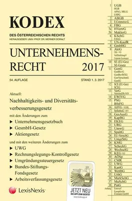 Immagine prodotto di KODEX Unternehmensrecht 2017