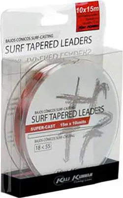 Immagine prodotto di Kali Kunnan Surf 15 M Tapered Leader Multicolore 0,160-0,520 mm Multicolore 0,160-0,520 mm