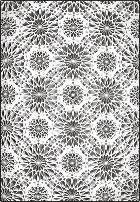 Produktbild von Sizzix A5 Prägeschablone "Kaleidoscope by Tim Holtz"