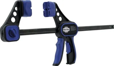 Produktbild von Einhandzwinge mit 900 mm Spannbereich, 85 mm Ausladung und 800 N Spannkraft