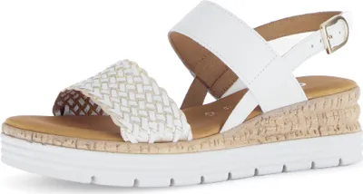 Produktbild von Gabor (0) Keilsandaletten Damen 31393931393430 Weiß 38 1/2 EU