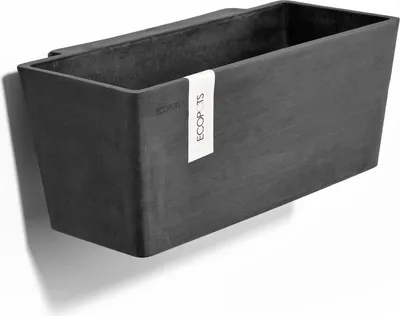 Produktbild von Ecopots Manhattan Wall 35 Blumentopf - L 35 cm x B 17,2 cm x H 15 cm - Innen- und Außenbereich