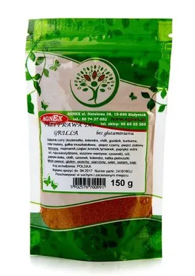 Zdjęcie produktu dla Przyprawa do grilla bez glutaminianu 150g