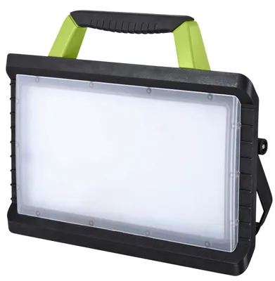 Produktbild von REV LED Arbeitsstrahler WORK 45W tragbar, IP 54, mit 2 Steckdosen, Arbeitsscheinwerfer, Arbeitsleuchte, Flutlicht