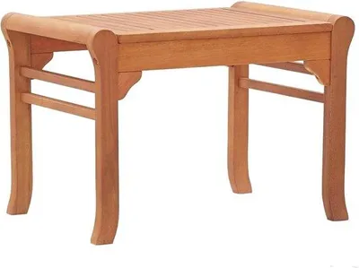 Image de Banc de jardin en bois d'eucalyptus massif - Mobilier d'extérieur durable pour la terrasse et le jardin