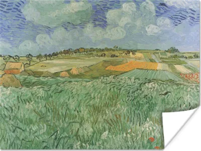 Produktbild von MuchoWow® Poster In der Nähe von Auvers - Vincent van Gogh 80x60 cm - Kunst für zu Hause