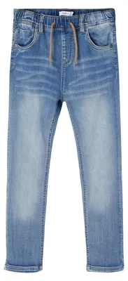 Produktbild von NAME IT Jungen Nkmrobin Dnmthayer Swe Noos Jogger, Light Blue Denim, 92 EU