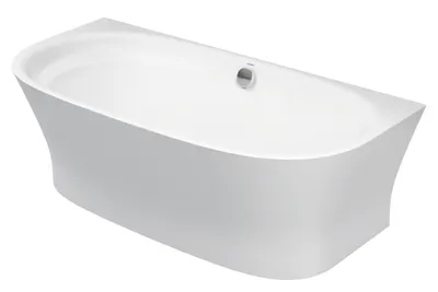 Produktbild von Duravit Badewanne Cape Cod 190x90 cm matt Weiß, Vorwandmontage