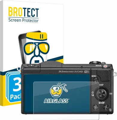 Produktbild von 3x BROTECT Schutzglas für Sony Alpha 5100 (DSLR-A5100) Schutzfolie Panzer Folie Glas Display Schutz klar