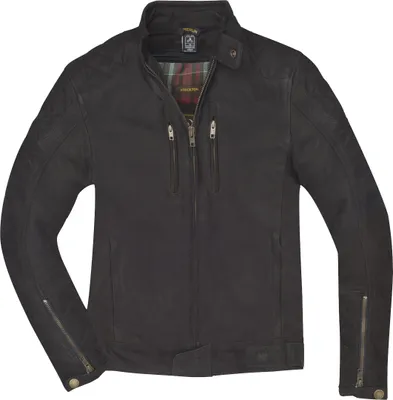 Zdjęcie produktu dla Skórzana kurtka motocyklowa Merlin Stockton, brązowa, XL