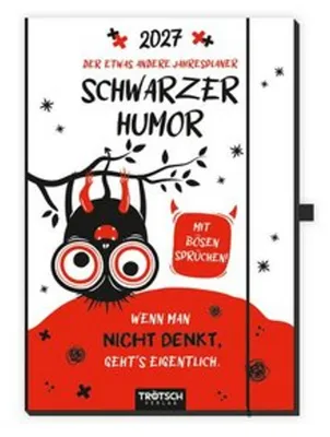 Produktbild von TRÖTSCH - Buchkalender Der etwas andere Jahresplaner Schwarzer Humor 2027