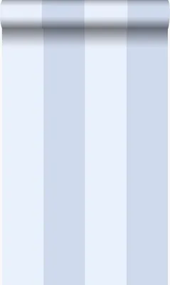 Produktbild von Origin Wallcoverings Tapete Streifen Hellblau 53 cm x 10.05 m