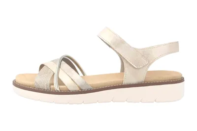Produktbild von Remonte Sandalen in Übergrößen Metallic D2058-90 große Damenschuhe, Größe:42