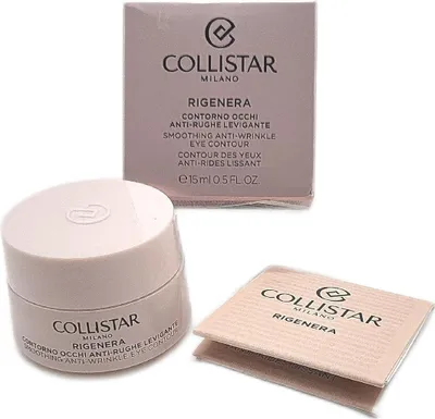 Obrázok produktu pre Collistar Rigenera Vyhladzujúci očný krém proti vráskam 15 ml
