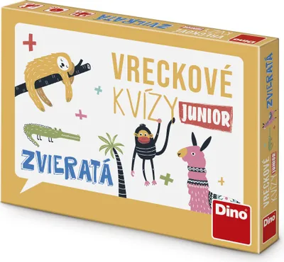 Productafbeelding van Dino Zakvraagspelletjes voor kinderen - Dieren (Slowaaks)