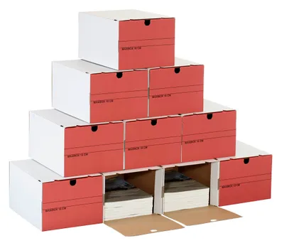 Zdjęcie produktu dla keine Marke 558K10 Maxi-Archivbox 18,7cm 10Stück