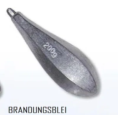 Produktbild von Quantum Brandungsblei Bleie zum Brandungsangeln, Gewicht:120g