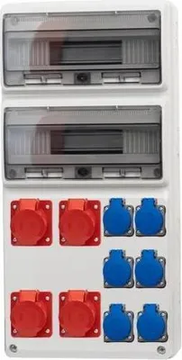Imagen del producto de Distribuidor LEGATO - 32M, 4x16A/5P, 6x230V, IP44