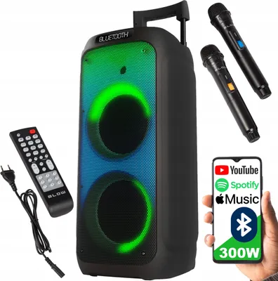 Obrázek produktu pro Lautsprecher Xxl Bluetooth Blasen Infinity 160 W Karaoke Led Tws Radio Fm Usb Sd