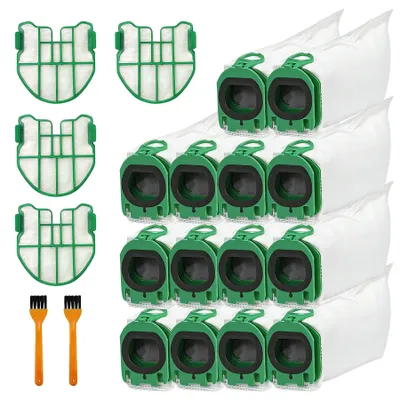 14 Staubsaugerbeutel für Kobold VB100 + Filter + Bürsten