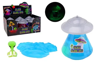 Immagine prodotto di Johntoy UFO slime con luce e alieno fosforescente