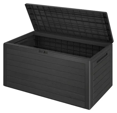 Image de Coffre de jardin WOODEBOX - anthracite