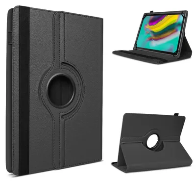 Produktbild von Hülle für Tabwee Tablet T80 T90 / W90 2025 Tasche Schutzhülle 360 Grad DrehbarFarbe 360 Uni:Schwarz