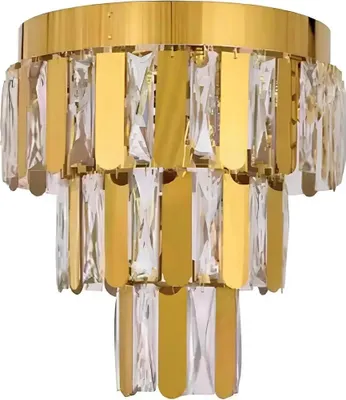 Image de Lustre salon télécommande nouveau or chambre luxe