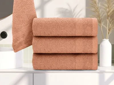 Obrázok produktu pre Uterák BASIC MALÝ marhuľový 40 x 60 cm, 100% bavlna