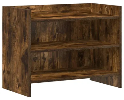 Obrázek produktu pro vidaXL Skříňka pod televizi 60 x 33 x 47 cm, kouřový dub, dřevotřísková deska