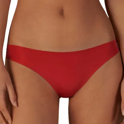 Produktbild von Menstruationshöschen, Slip-Muster – Rot – Rot, S