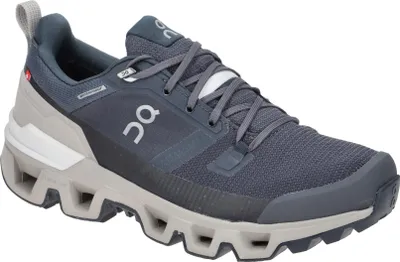 Produktbild von ON CLOUDWANDER WATERPROOF Damenschuhe  Wander Trekking Schnür blau NEU
